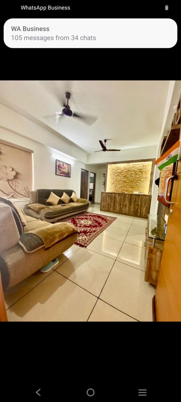 2 BHK + Study Room Apartment For Rent in Goyal Aakash Residency