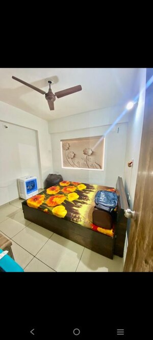 Bedroom in 2 BHK Apartment at Goyal Aakash Residency, Khadia – for Rent