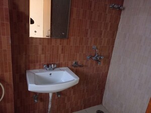 Bathroom in 3 BHK Apartment at Akash Enclave, Vrindavan Yojna – for Sale