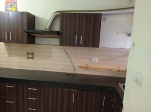 Kitchen in 3 BHK Apartment at Akash Enclave, Vrindavan Yojna – for Sale