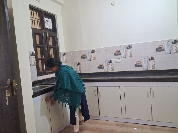 Kitchen, takshaya-green 2 Bedroom 1100 Sq.Ft. Independent House In Nijampur Malhaur Lucknow 9956445