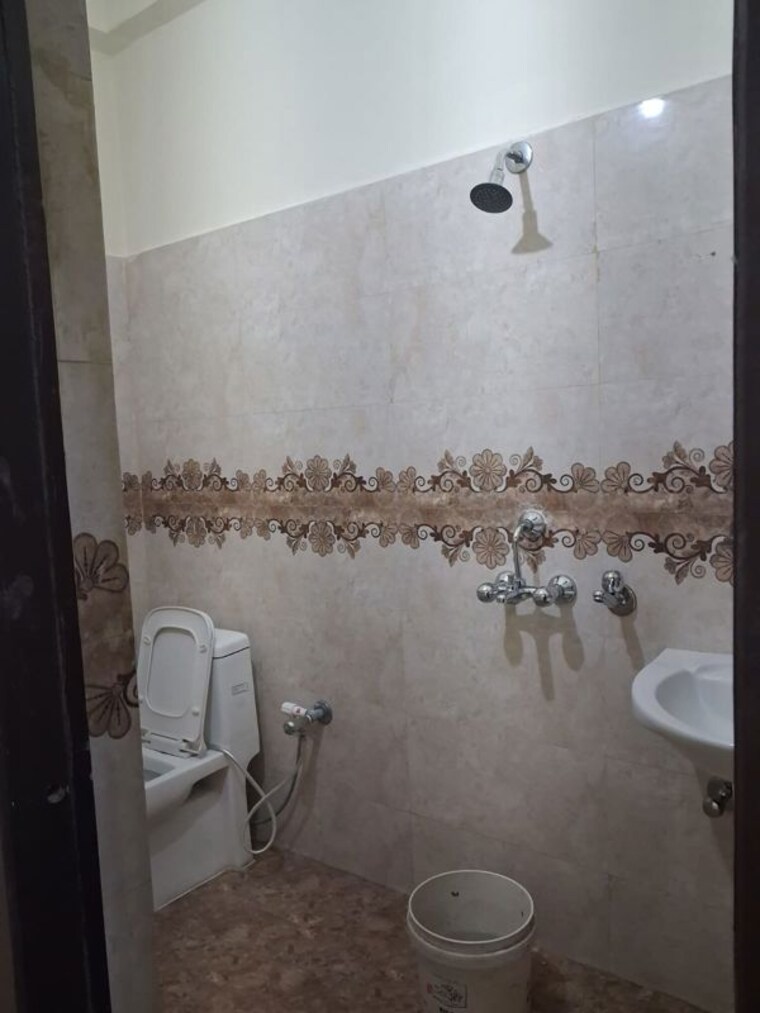 Bathroom, takshaya-green 2 Bedroom 1100 Sq.Ft. Independent House In Nijampur Malhaur Lucknow 9956445
