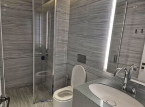 Bathroom in 3 BHK Apartment at Lodha The World Towers World One Tier 2, Worli – for Sale