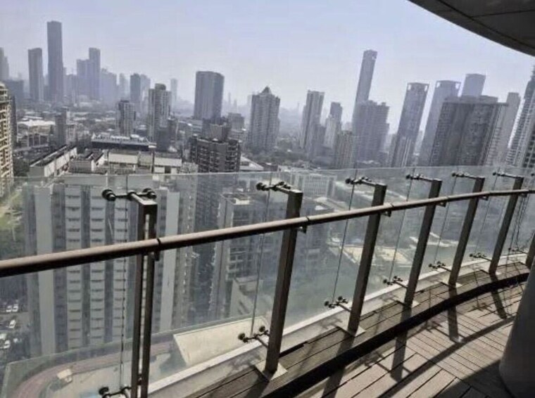 Balcony, lodha-the-world-towers-world-one-tier-2 3 Bedroom 1780 Sq.Ft. Apartment In Worli Mumbai 9956437