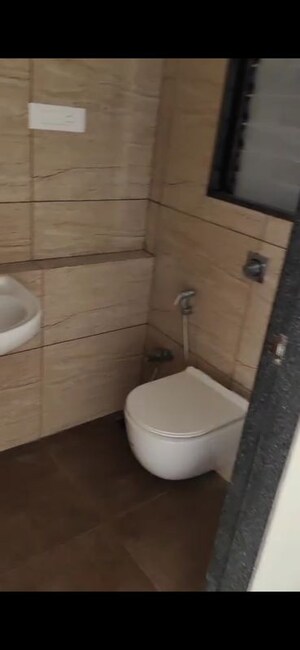 Bathroom in 2 BHK Apartment at Chandak 34 Park Estate, Goregaon West – for Rent