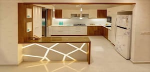 Kitchen in 3 BHK Apartment at Prosperiti Ekam, Velmala – for Sale