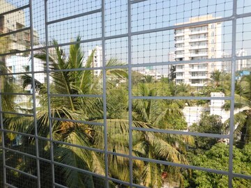 Balcony in 3 BHK Apartment at Pandurang Wadi – for Rent