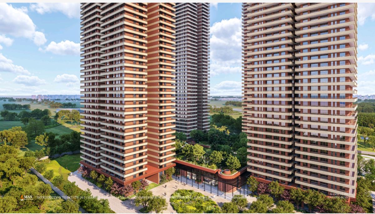 3 BHK + Pooja Room,Study Room 2693 Sq.Ft. Apartment in Max Estate 361