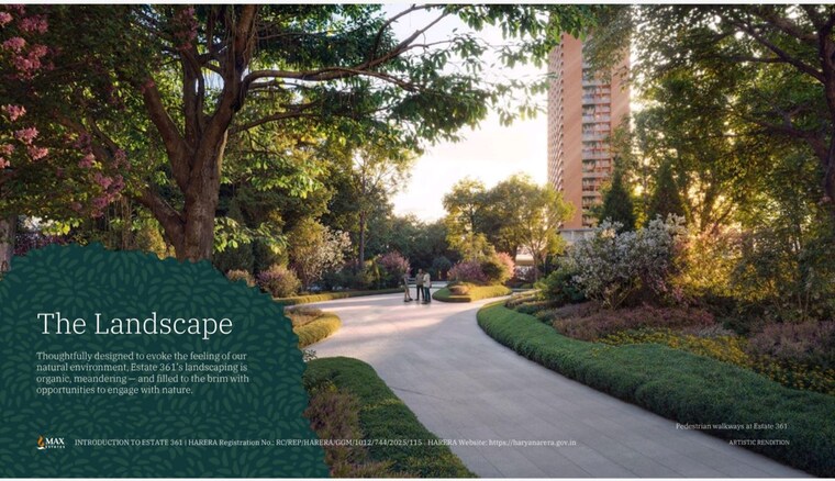 Garden, max-estate-361 3 Bedroom 2693 Sq.Ft. Apartment In Sector 36a Gurgaon 9956459