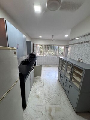 Kitchen in 3 BHK Apartment at Bandra West – for Rent