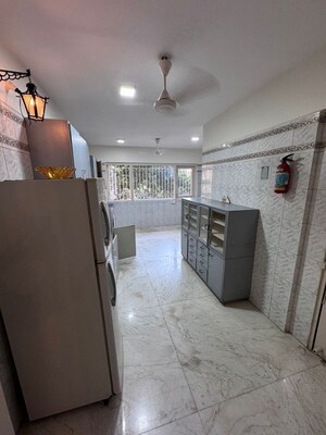 Kitchen in 3 BHK Apartment at Bandra West – for Rent