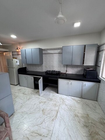 Kitchen in 3 BHK Apartment at Bandra West – for Rent