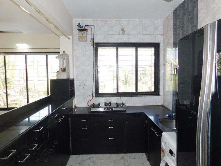 Kitchen, pandurang wadi 3 Bedroom 1050 Sq.Ft. Apartment In Pandurang Wadi Mumbai 9956475
