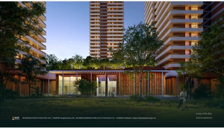 Exterior View, max-estate-361 4 Bedroom 4083 Sq.Ft. Apartment In Sector 36a Gurgaon 9956485