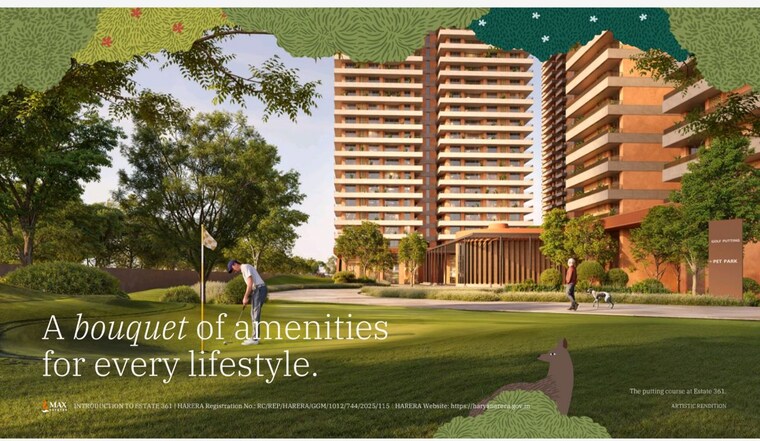 Exterior View, max-estate-361 4 Bedroom 4083 Sq.Ft. Apartment In Sector 36a Gurgaon 9956485
