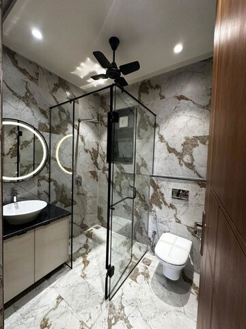 Bathroom in 4 BHK Builder Floor at Ansal API Versalia, Sector 67a – for Sale