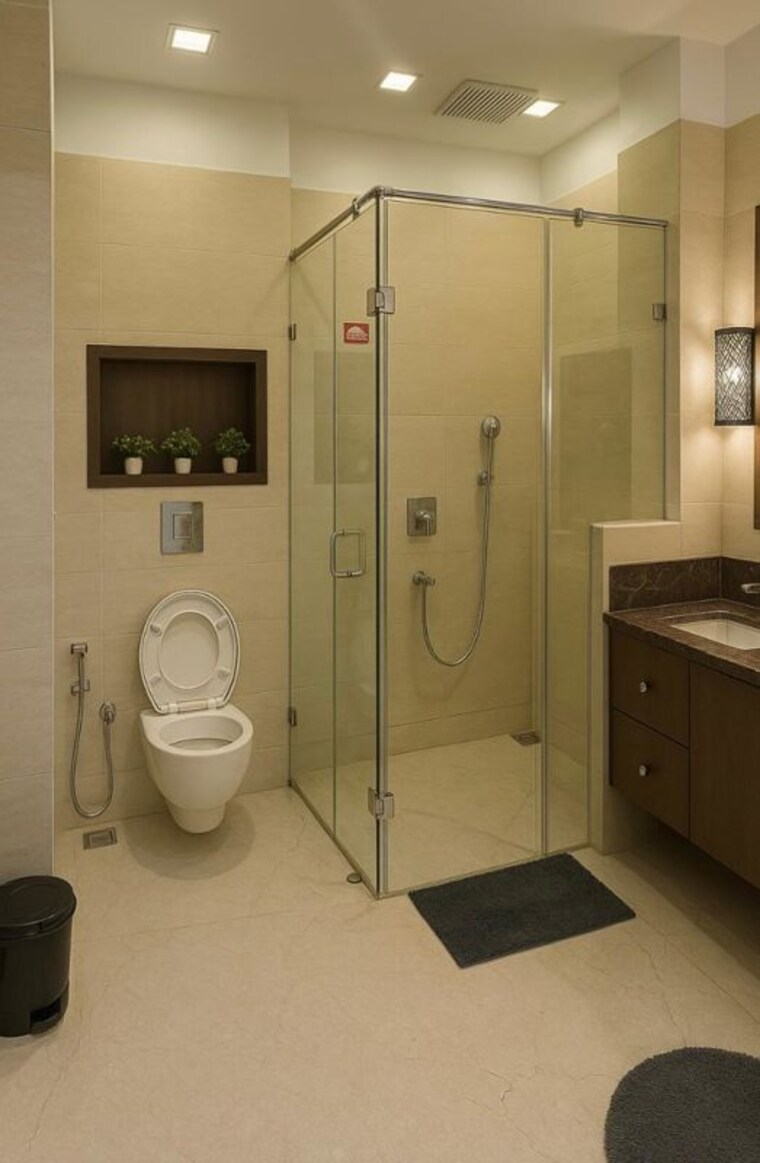 Bathroom, ansal-api-versalia 4 Bedroom 2450 Sq.Ft. Builder Floor In Sector 67a Gurgaon 9956516