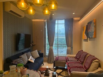 Living Room in 1 BHK Apartment at One Hiranandani Park, Ghodbunder Road – for Sale
