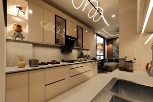 Kitchen in 4 BHK Builder Floor at Ansal API Versalia, Sector 67a – for Sale