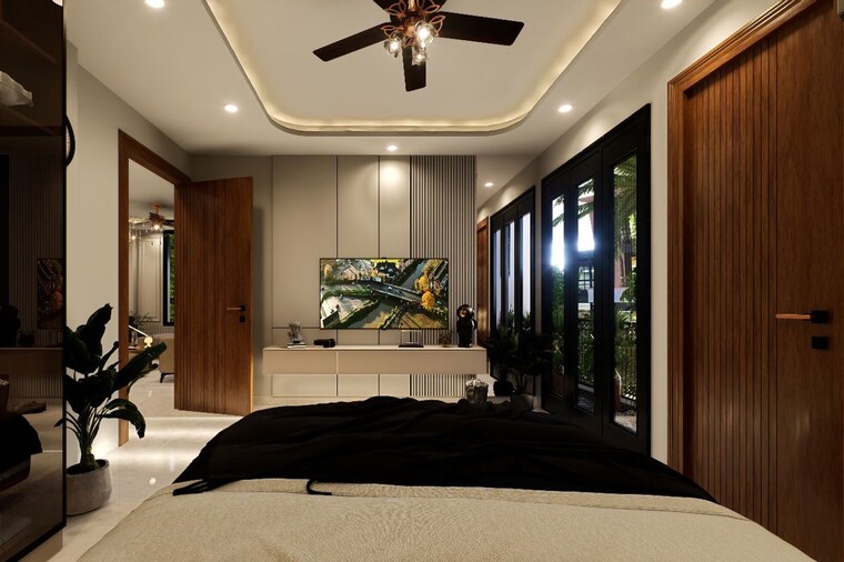 Bedroom, ansal-api-versalia 4 Bedroom 2970 Sq.Ft. Builder Floor In Sector 67a Gurgaon 9956545
