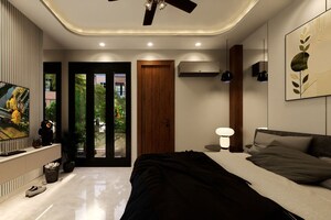 Bedroom in 4 BHK Builder Floor at Ansal API Versalia, Sector 67a – for Sale