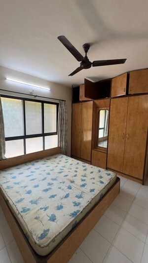 Bedroom in 2 BHK Apartment at Mahesh Paradise, Aundh – for Rent