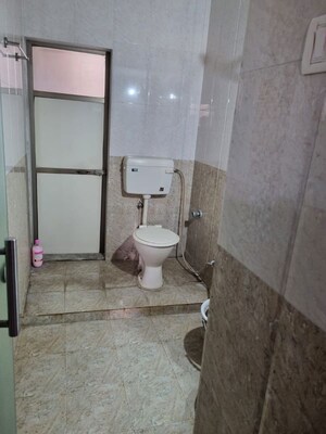 Bathroom in 2 BHK Apartment at Vijay Enclave, Waghbil – for Rent