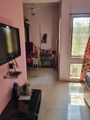 Living Room in 2 BHK Apartment at Vijay Enclave, Waghbil – for Rent