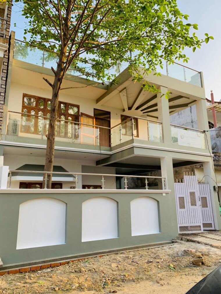Exterior View, vrindavan yojna 4 Bedroom 1900 Sq.Ft. Independent House In Vrindavan Yojna Lucknow 9956603