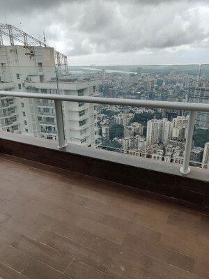 Balcony in 2 BHK Apartment at Omkar Alta Monte, Malad East – for Rent