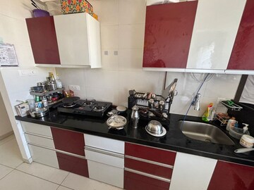 Kitchen in 2 BHK Apartment at Paranjape Broadway, Wakad – for Rent
