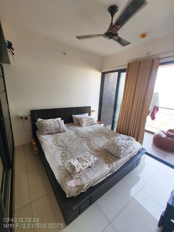 Bedroom in 2 BHK Apartment at Paranjape Broadway, Wakad – for Rent