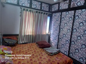 Bedroom in 1 BHK Apartment at Raunak Charnamrut CHS, Ghodbunder Road – for Rent