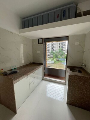 Kitchen in 1 BHK Apartment at Tiara Hills, Mira Road – for Rent