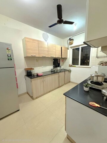 Kitchen in 3 BHK Apartment at Pride Purple Sapphire Park, Wakad – for Rent