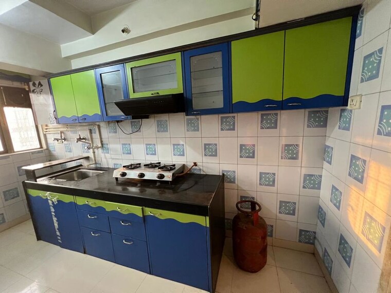 Kitchen, manas-anand 2 Bedroom 750 Sq.Ft. Apartment In Ghodbunder Road Thane 9956739
