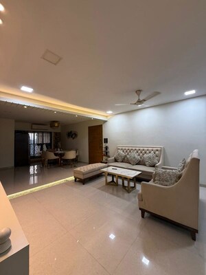 Living Room in 2 BHK Apartment at Om Sai Plaza, Ghodbunder Road – for Sale