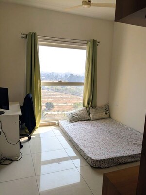 Living Room in 2 BHK Apartment at Sobha Dream Gardens, Thanisandra Main Road – for Rent