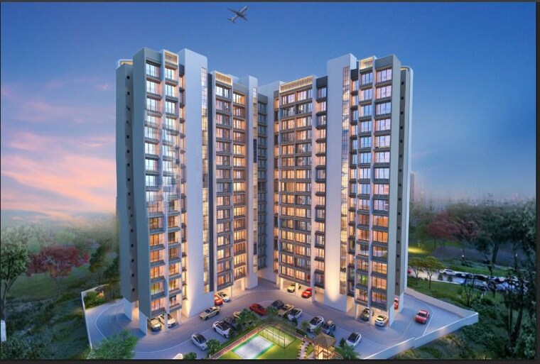 Exterior View, venkatesha-j-prime-swastik 1 Bedroom 600 Sq.Ft. Apartment In Giravale Navi Mumbai 9957224