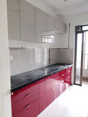 Kitchen in 3 BHK Apartment at Kalpataru Immensa, Kolshet Road – for Rent
