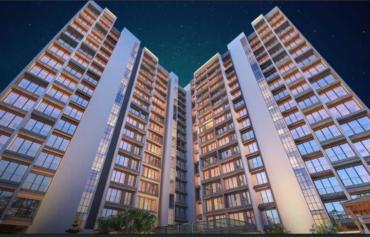 Exterior View, venkatesha-j-prime-swastik 2 Bedroom 640 Sq.Ft. Apartment In Giravale Navi Mumbai 9957337