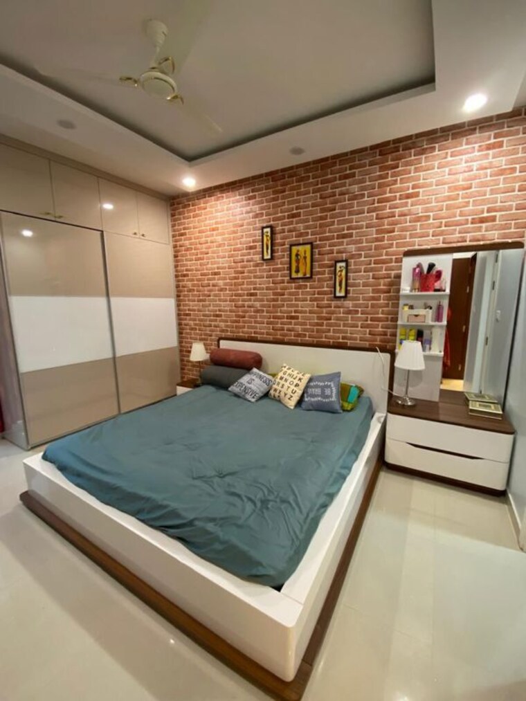 Bedroom, rohan-upavan 3 Bedroom 1740 Sq.Ft. Apartment In Hennur Bangalore 9957526