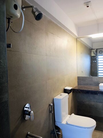 Bathroom in 3 BHK Apartment at Nine Dimensions Shanta Durga, Mahim – for Sale