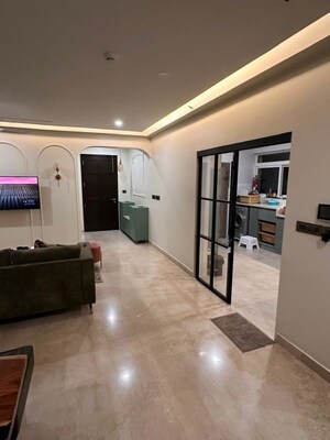 Living Room in 3 BHK Apartment at Prestige Misty Waters, Hebbal – for Rent