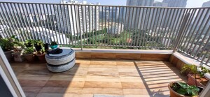 Balcony in 3 BHK Apartment at DS Max Skycity, Thanisandra – for Rent