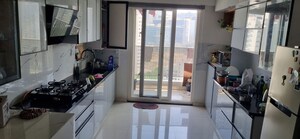 Kitchen in 3 BHK Apartment at DS Max Skycity, Thanisandra – for Rent