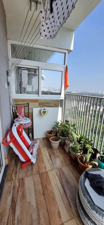 Balcony in 3 BHK Apartment at DS Max Skycity, Thanisandra – for Rent