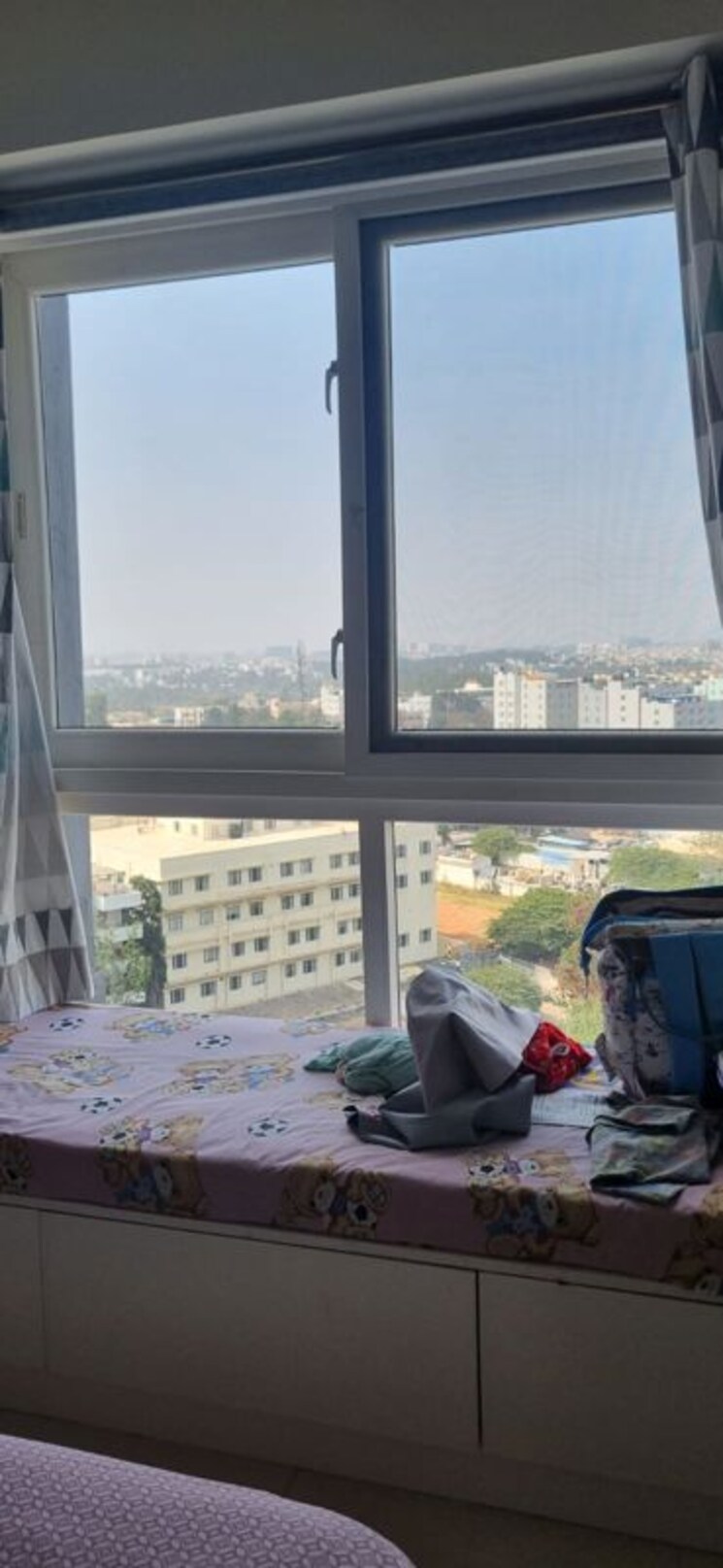 Living Room, ds-max-skycity 3 Bedroom 2109 Sq.Ft. Apartment In Thanisandra Bangalore 9957803