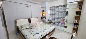 Bedroom in 3 BHK Apartment at DS Max Skycity, Thanisandra – for Rent
