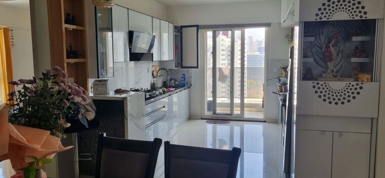 Kitchen, ds-max-skycity 3 Bedroom 2109 Sq.Ft. Apartment In Thanisandra Bangalore 9957803